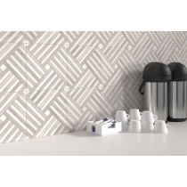 ALLURO - 9X9, CREAM PLC, POLISHED